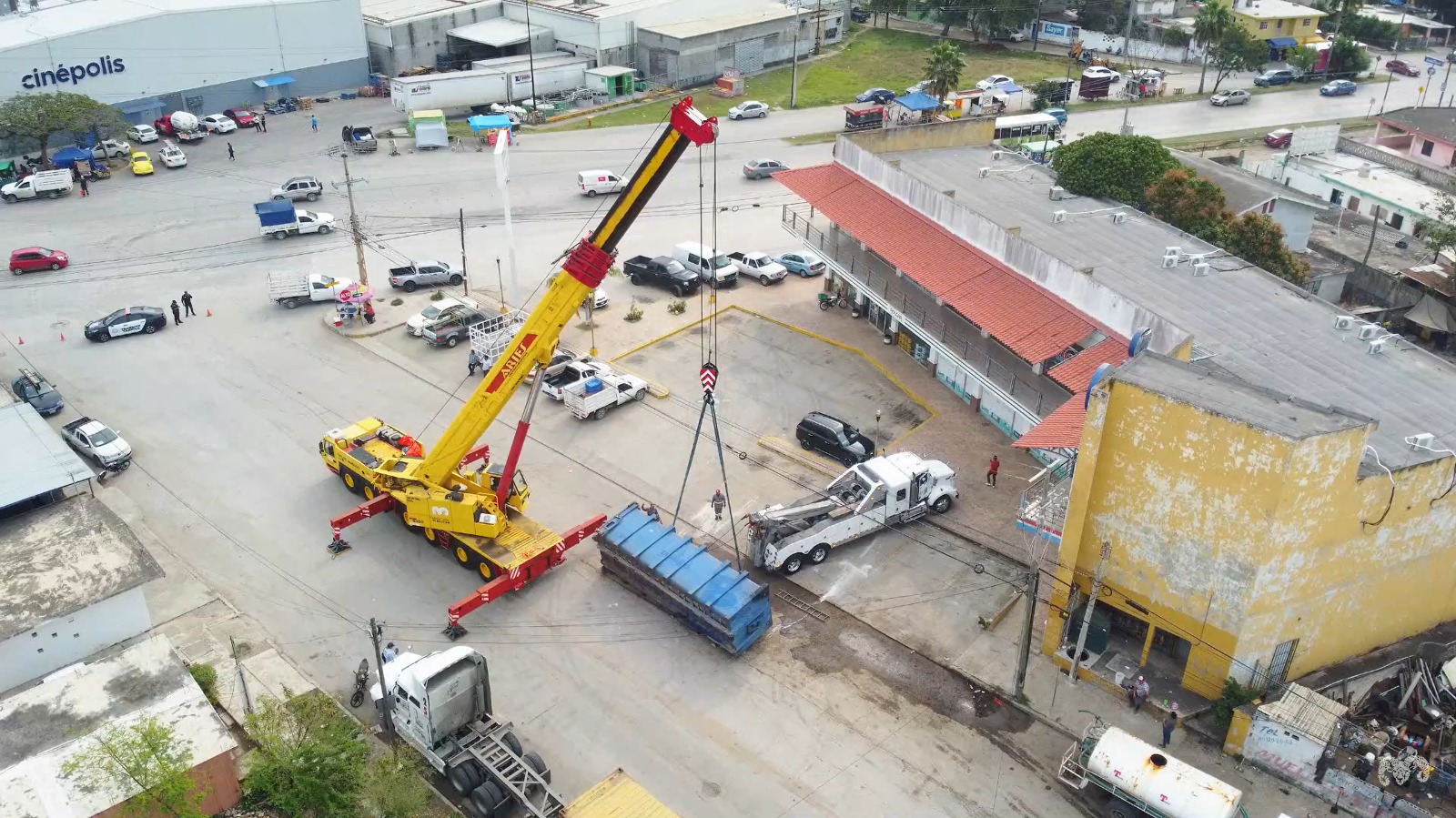 ¡LEVANTAMOS CONTENEDOR DE MÁS DE 26 TONELADAS!